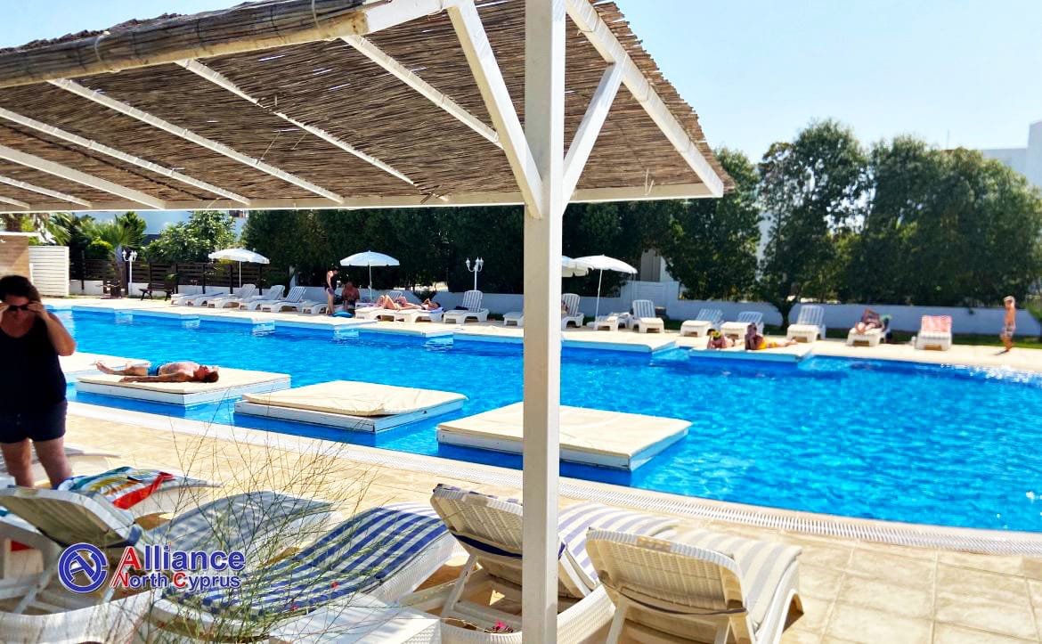 Villa for Rent in Bogaz, Caesar Beach Complex – Right on the Seafront!