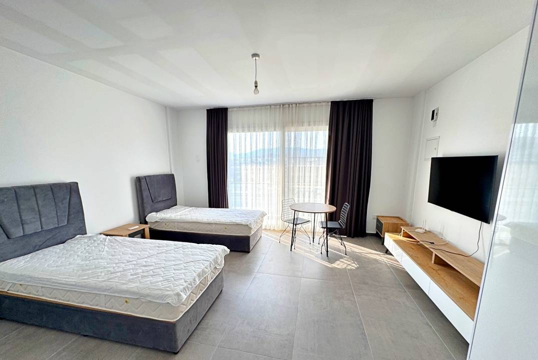 Seaside Studio in Boğaz, Four Seasons Complex, weekly rentals