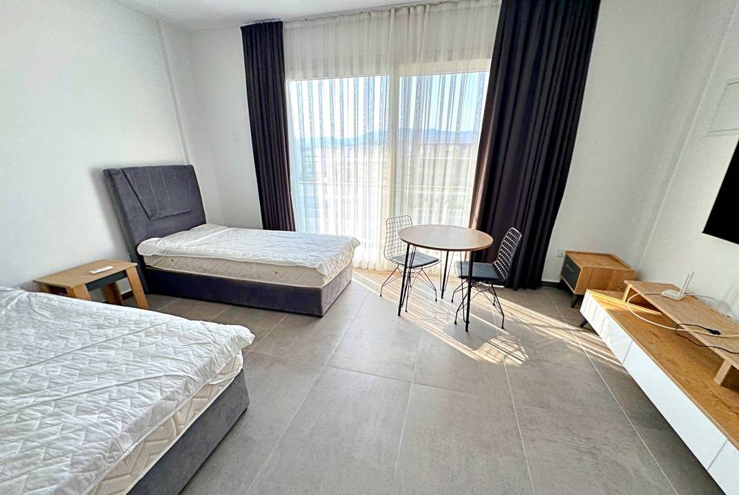 Seaside Studio in Boğaz, Four Seasons Complex, weekly rentals