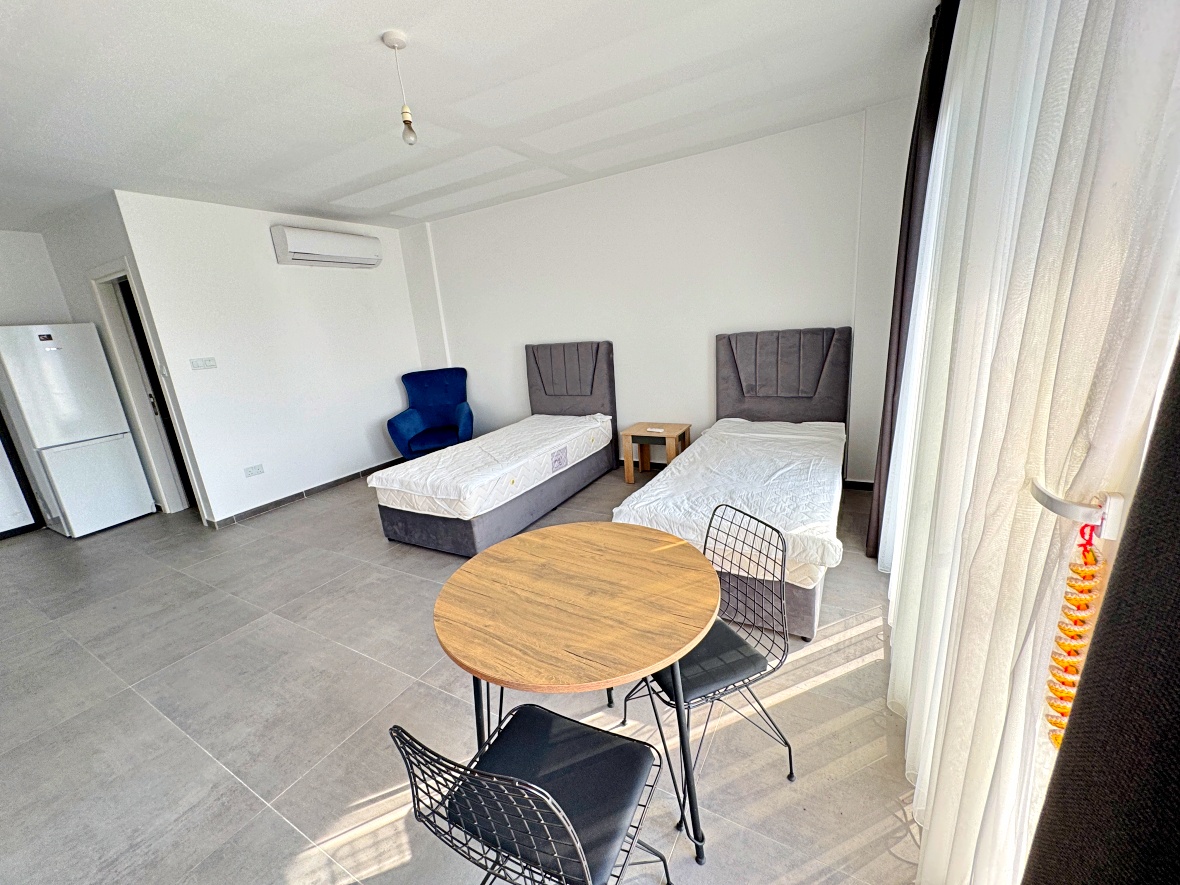 Seaside Studio in Boğaz, Four Seasons Complex, weekly rentals