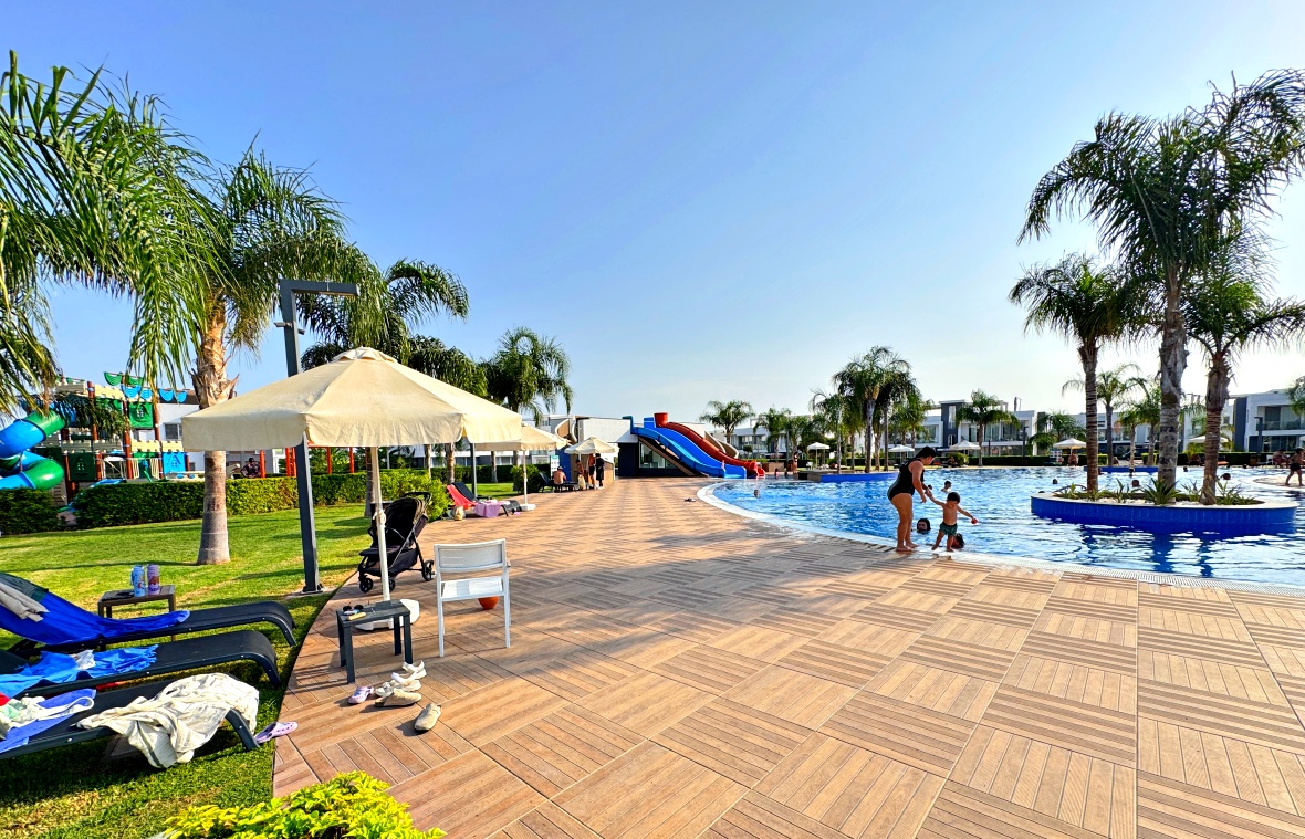 Seaside Studio in Boğaz, Four Seasons Complex, weekly rentals