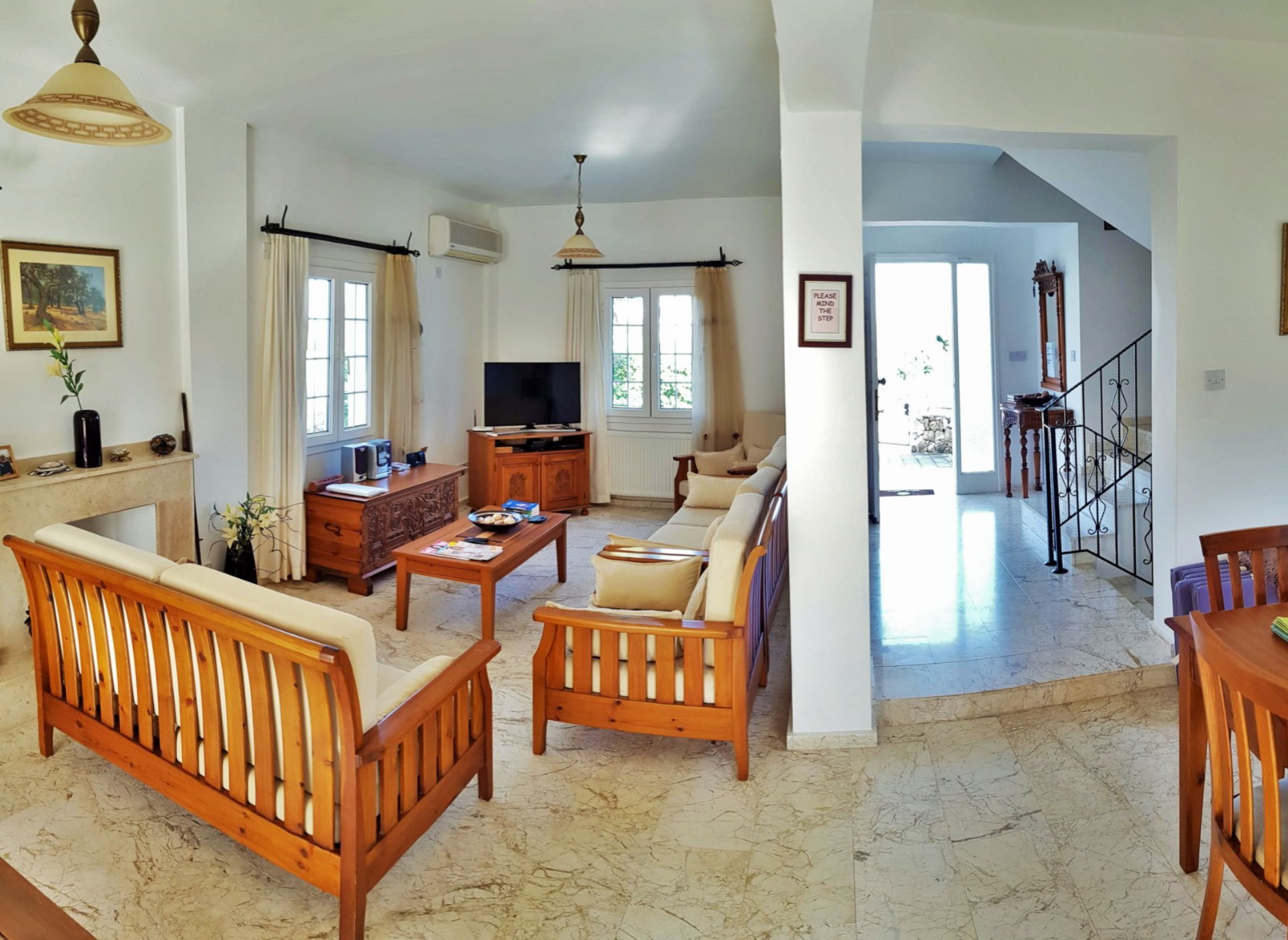 Bellapais Villa, Kyrenia – 3-Bedroom Home with Garden and Views