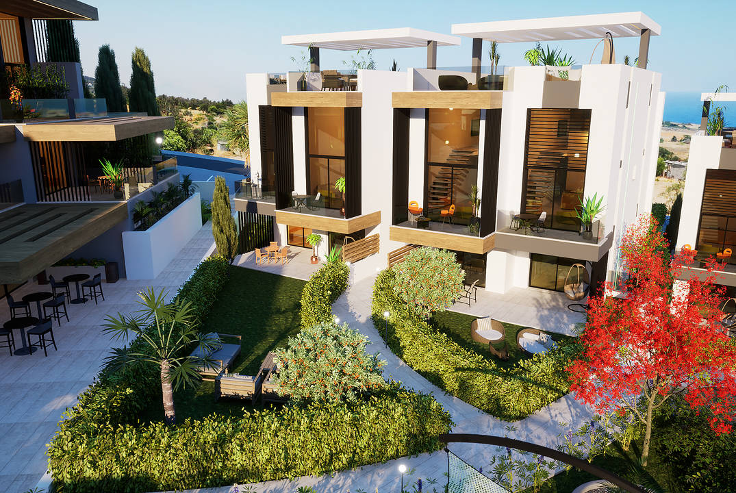 1+1 Garden in Esentepe – Perfect for Living and Investment