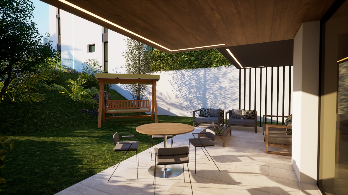 1+1 Garden in Esentepe – Perfect for Living and Investment