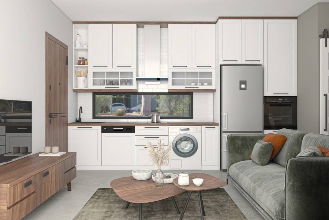 1+1 Garden in Esentepe – Perfect for Living and Investment