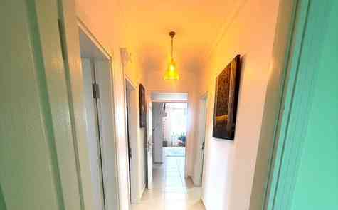 Spacious fully furnished 3+1 apartment with sea and mountain views in Girne, Alsancak, Kavankoy Site.