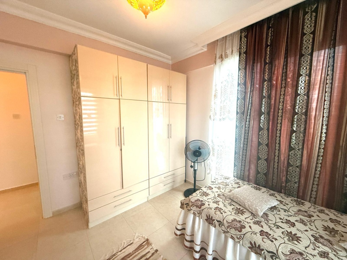 Spacious fully furnished 3+1 apartment with sea and mountain views in Girne, Alsancak, Kavankoy Site.