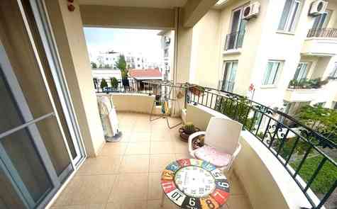 Spacious fully furnished 3+1 apartment with sea and mountain views in Girne, Alsancak, Kavankoy Site.