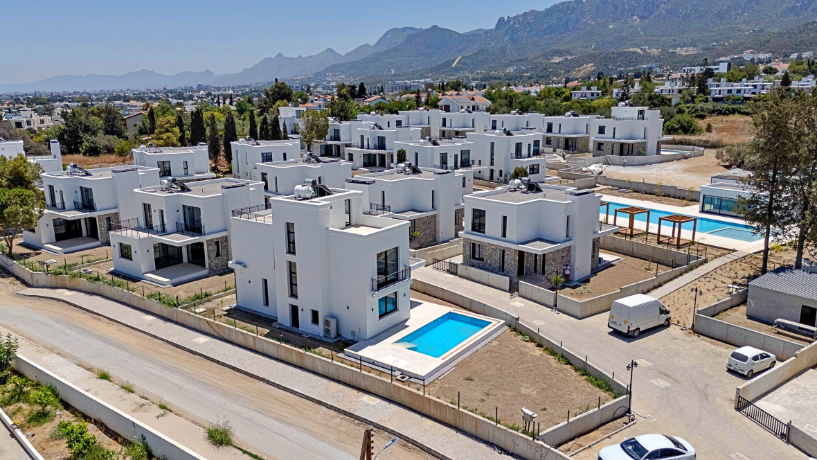New 4+1 villa in prestigious Edremit, Kyrenia.