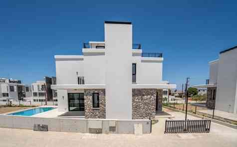 New 4+1 villa in prestigious Edremit, Kyrenia.