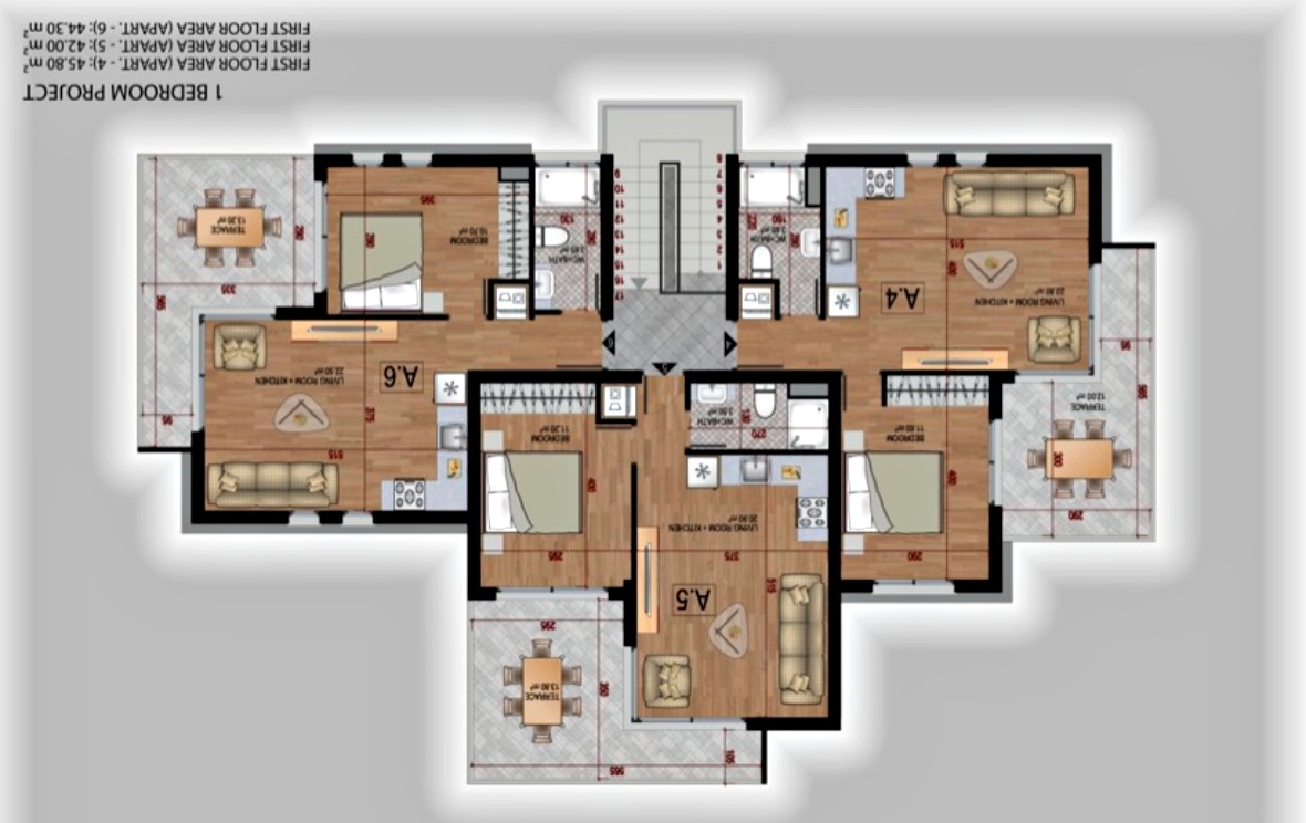 Charming 1+1 Apartment for Sale in Esentepe – Olive Grove / Turtle Bay Complex