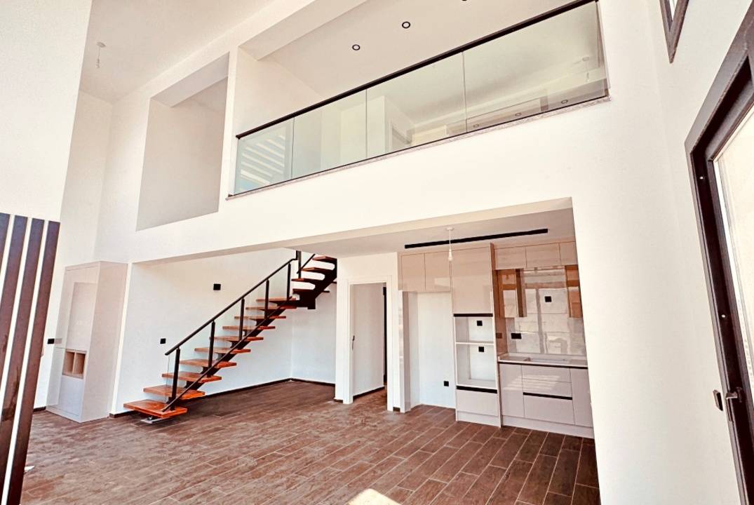 Stylish 2+1 Loft Apartment in Ötüken — Modern Living Near the Sea