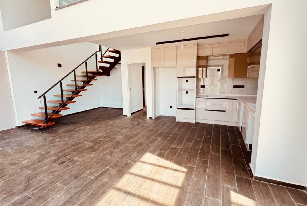 Stylish 2+1 Loft Apartment in Ötüken — Modern Living Near the Sea