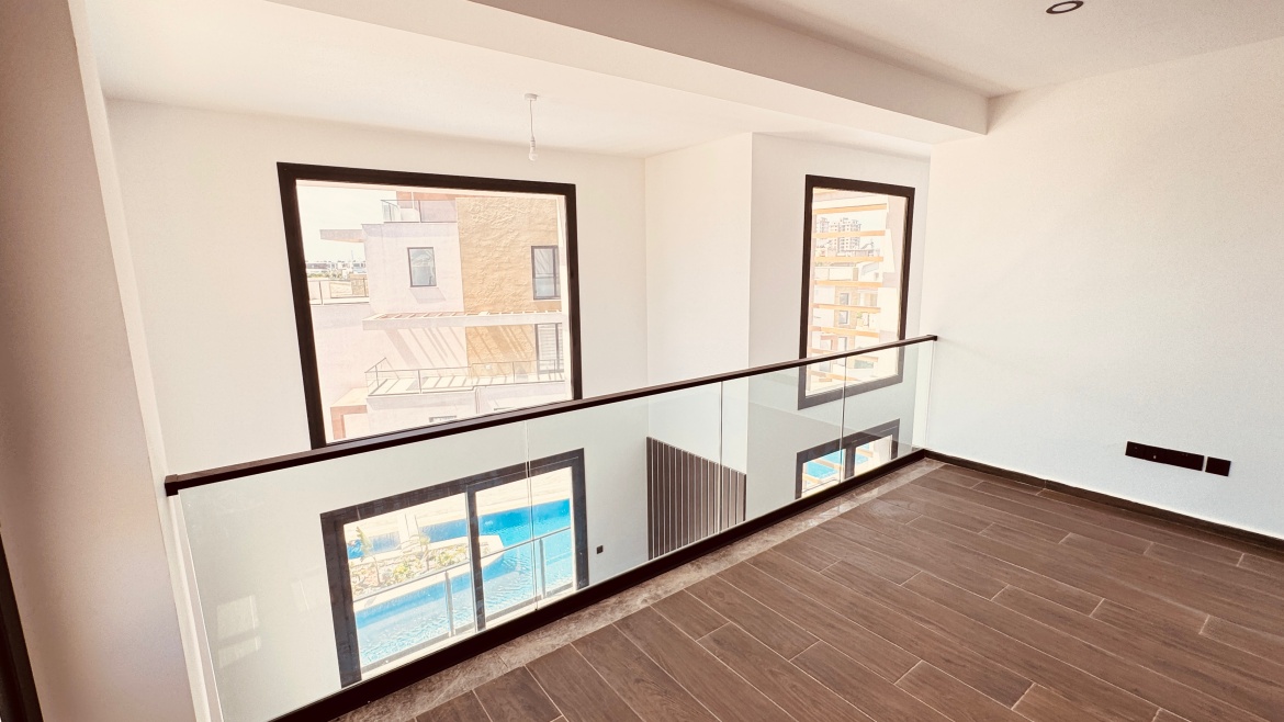 Stylish 2+1 Loft Apartment in Ötüken — Modern Living Near the Sea
