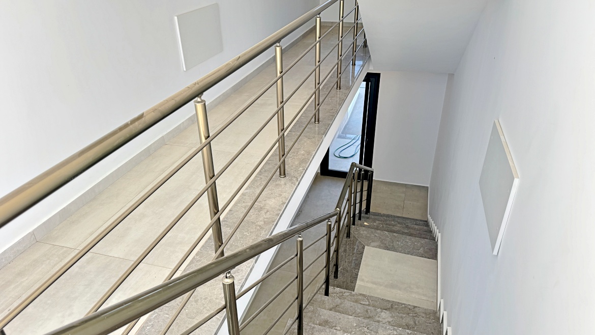 Corner 2+1 Loft Apartment with Private Roof Terrace at Garden Park, Iskele