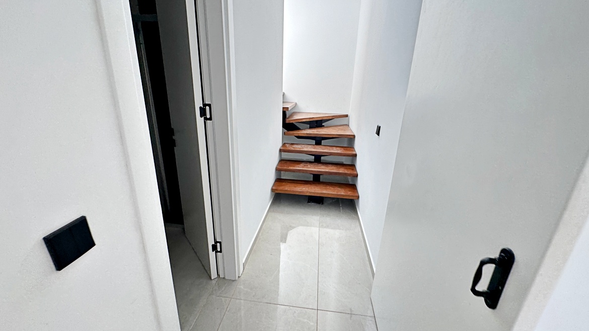Corner 2+1 Loft Apartment with Private Roof Terrace at Garden Park, Iskele