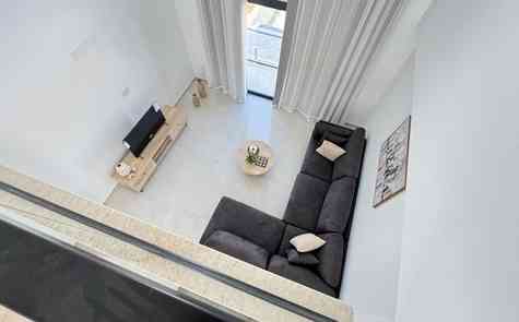 Corner 2+1 Loft Apartment with Private Roof Terrace at Garden Park, Iskele