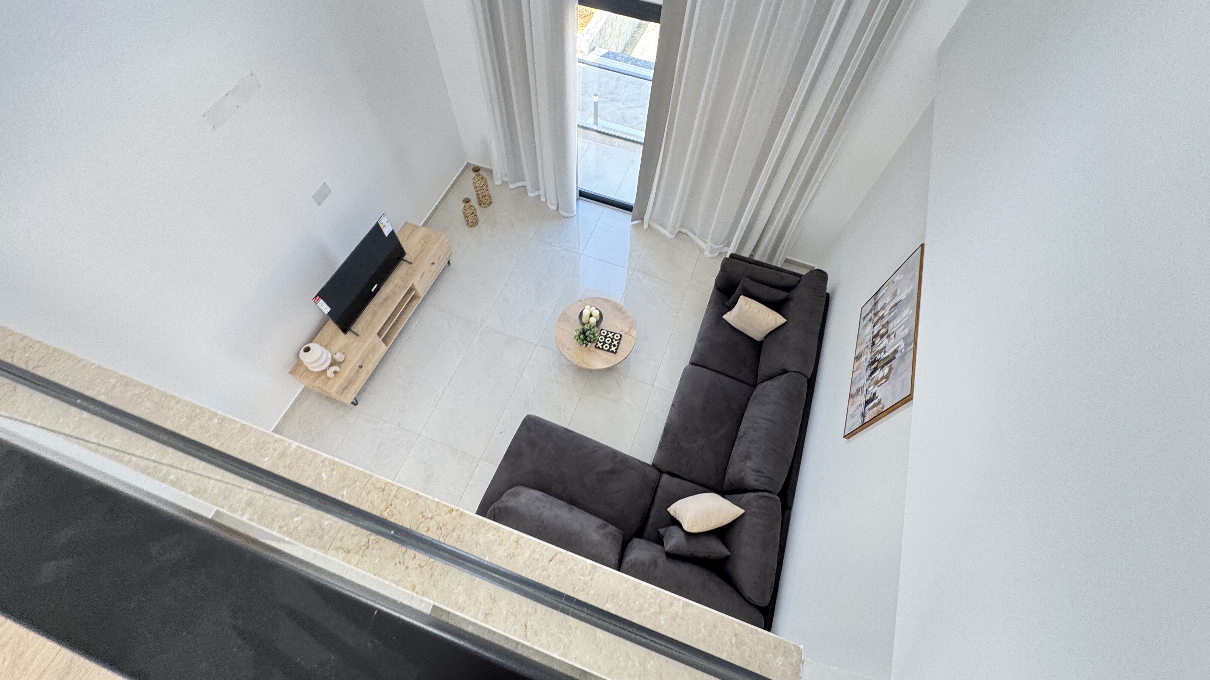 Corner 2+1 Loft Apartment with Private Roof Terrace at Garden Park, Iskele