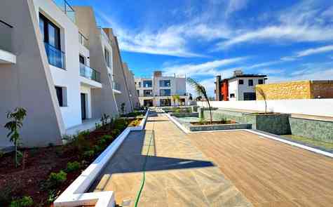 Corner 2+1 Loft Apartment with Private Roof Terrace at Garden Park, Iskele