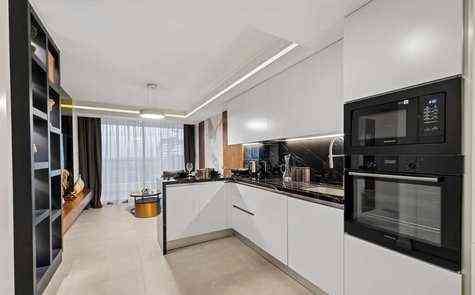 One bedroom apartment in luxurious five-star complex with a casino by the sea