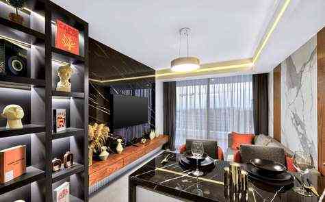 One bedroom apartment in luxurious five-star complex with a casino by the sea