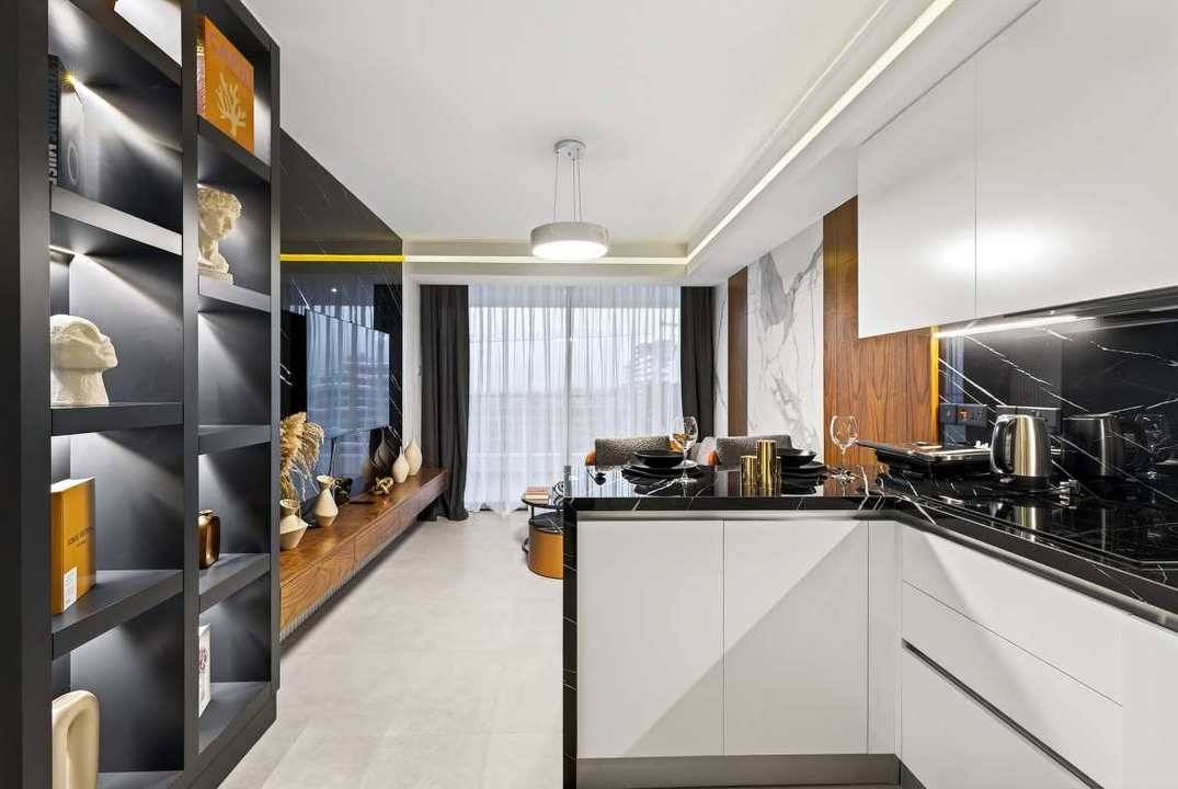 One bedroom apartment in luxurious five-star complex with a casino by the sea
