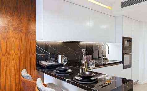 One bedroom apartment in luxurious five-star complex with a casino by the sea