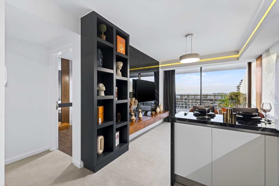 One bedroom apartment in luxurious five-star complex with a casino by the sea