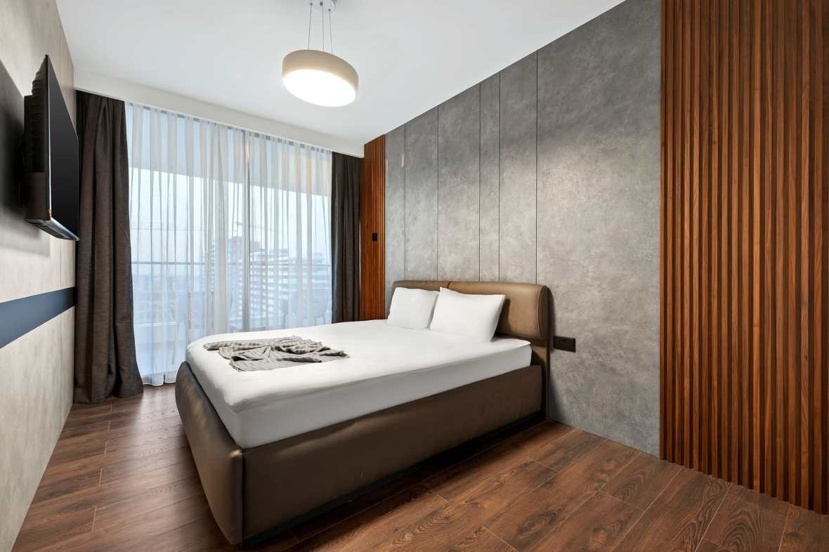 One bedroom apartment in luxurious five-star complex with a casino by the sea