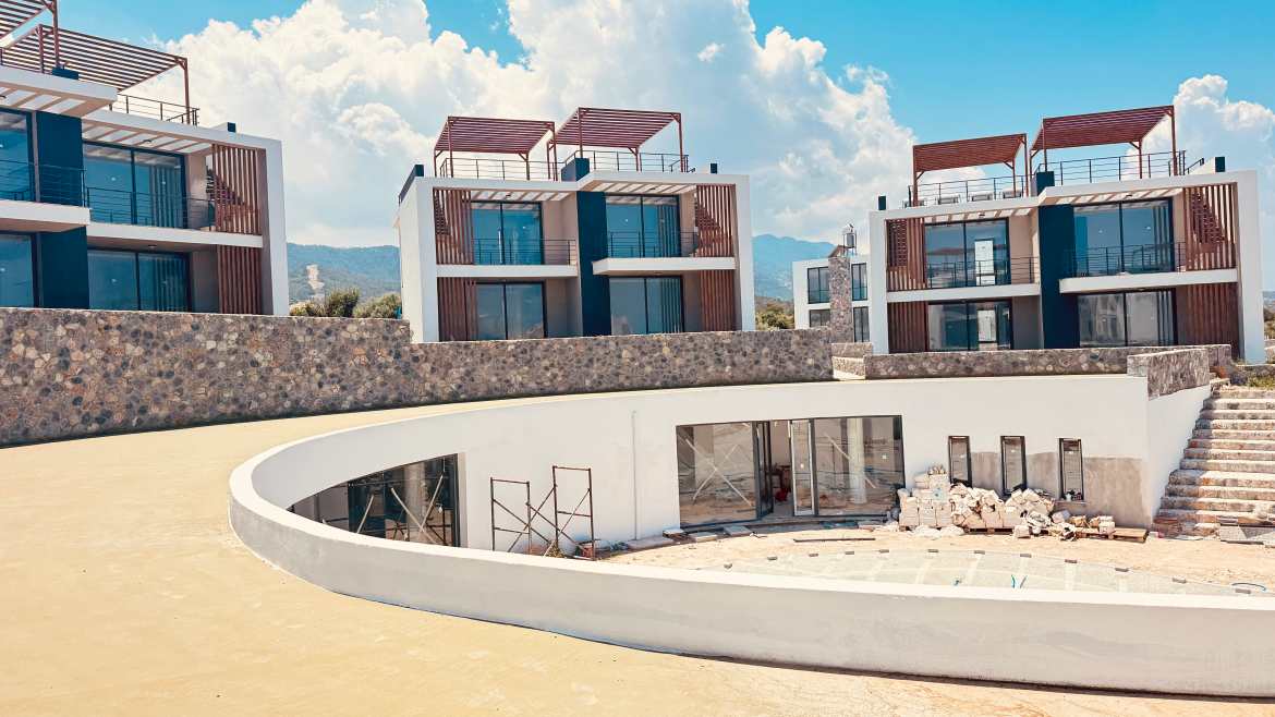 2+1 Semi-Detached Villas in Esentepe — Northern Cyprus