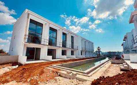 Apartments of different layouts - with a garden and perthouses in the new Yeni-Bogazichi complex, all infrastructure nearby!