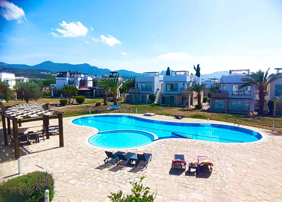 Spacious 3-Bedroom Apartment with a Large Terrace in Turtle Bay, Esentepe