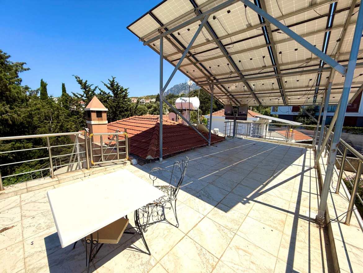 Luxury 5-Bedroom Villa with Private Pool and Solar Energy System in Alsancak, Kyrenia