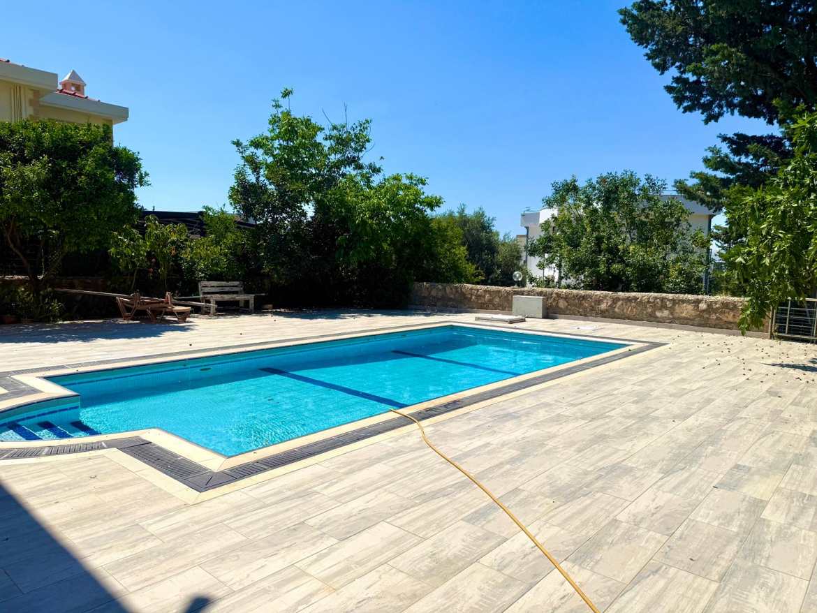 Luxury 5-Bedroom Villa with Private Pool and Solar Energy System in Alsancak, Kyrenia