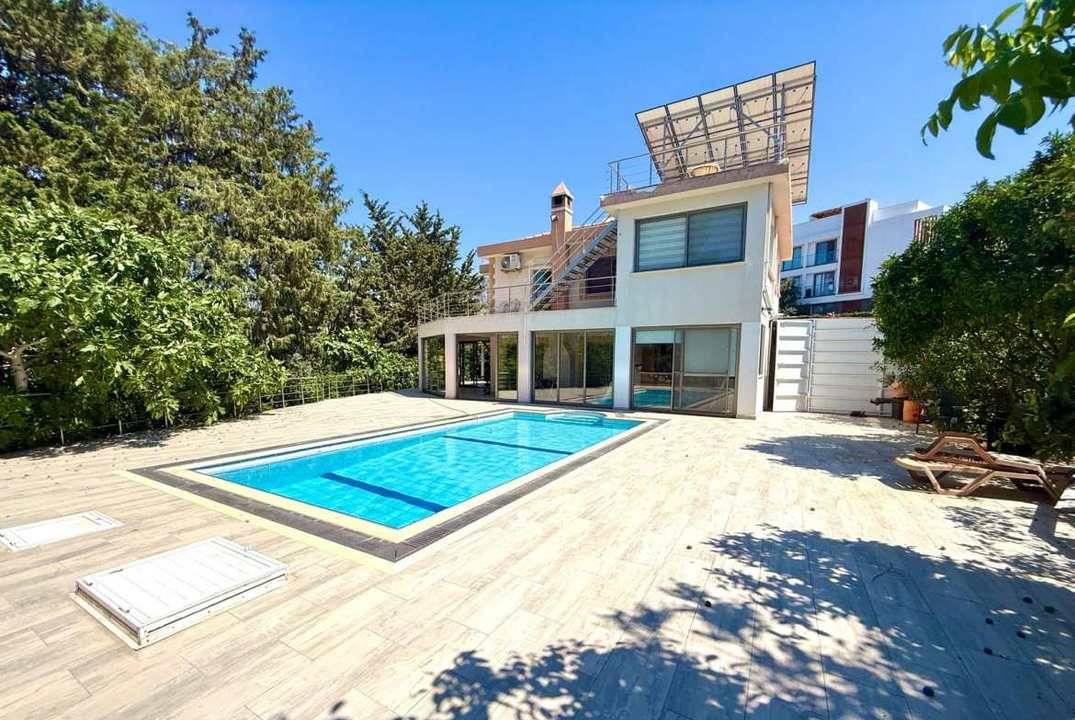 Luxury 5-Bedroom Villa with Private Pool and Solar Energy System in Alsancak, Kyrenia