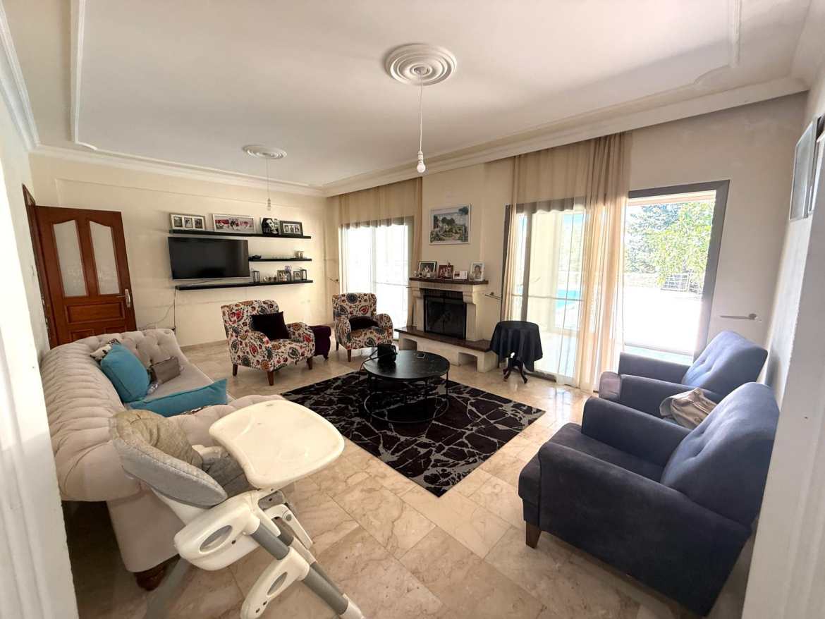 Luxury 5-Bedroom Villa with Private Pool and Solar Energy System in Alsancak, Kyrenia