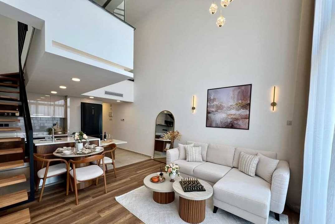  2+1 Loft Penthouses for Sale in Tatlısu, North Cyprus – Ready for Handover