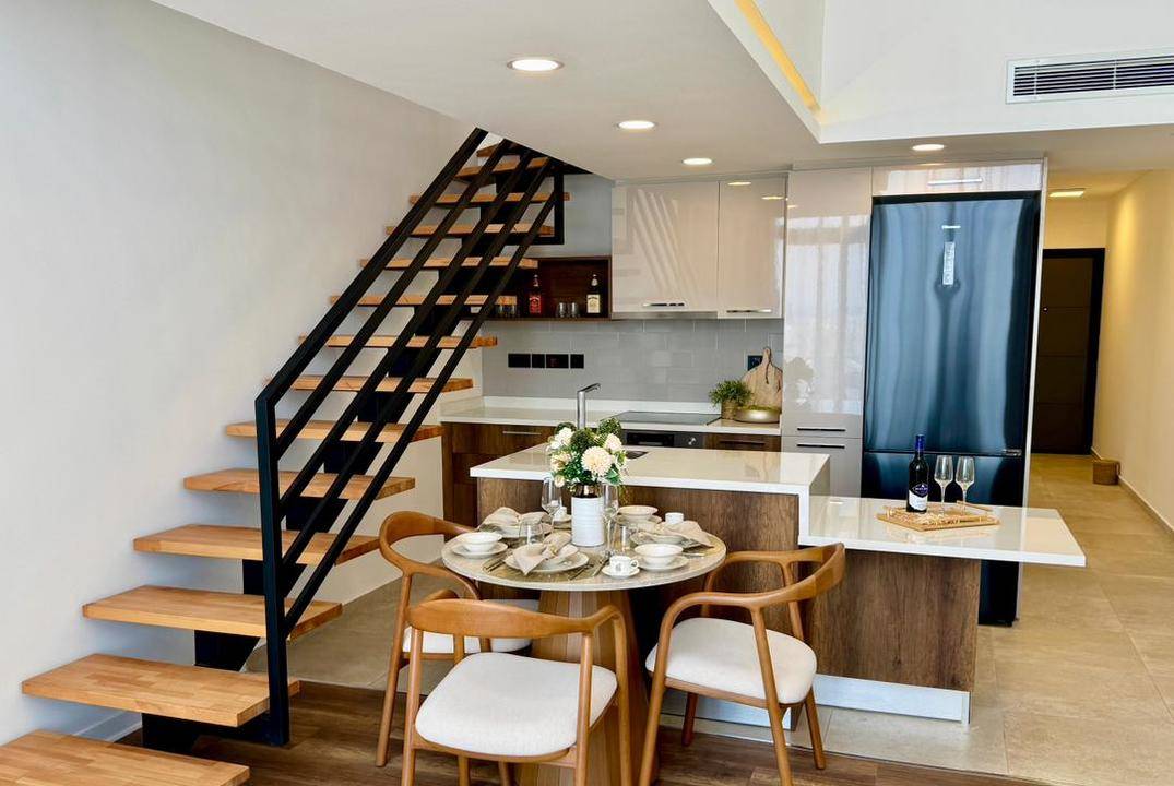  2+1 Loft Penthouses for Sale in Tatlısu, North Cyprus – Ready for Handover