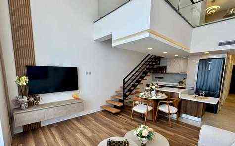  2+1 Loft Penthouses for Sale in Tatlısu, North Cyprus – Ready for Handover