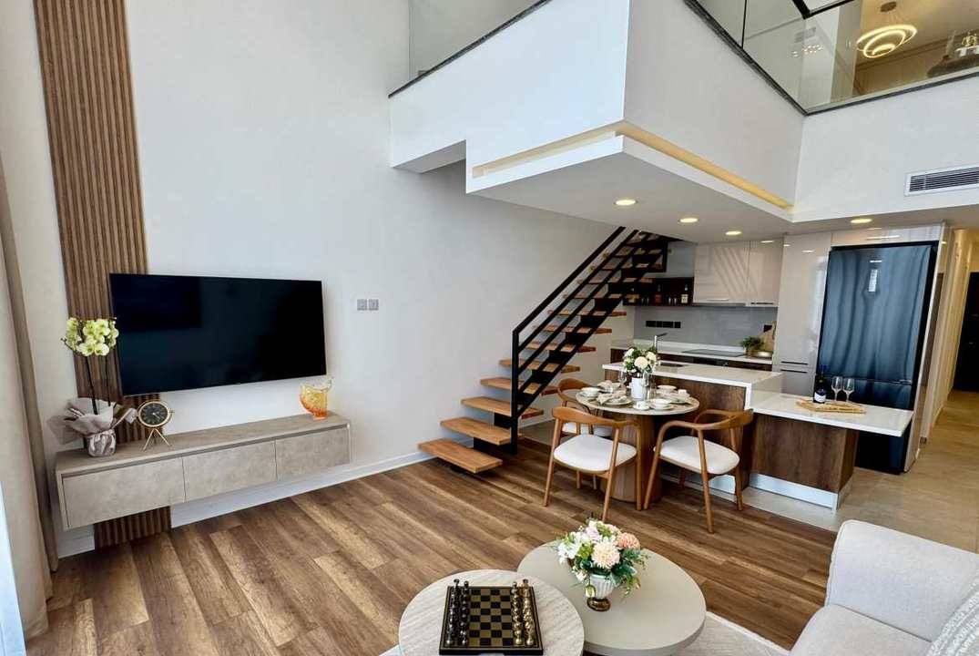  2+1 Loft Penthouses for Sale in Tatlısu, North Cyprus – Ready for Handover