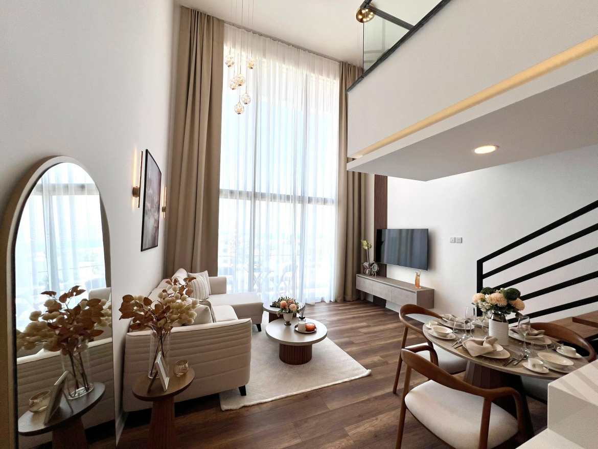  2+1 Loft Penthouses for Sale in Tatlısu, North Cyprus – Ready for Handover