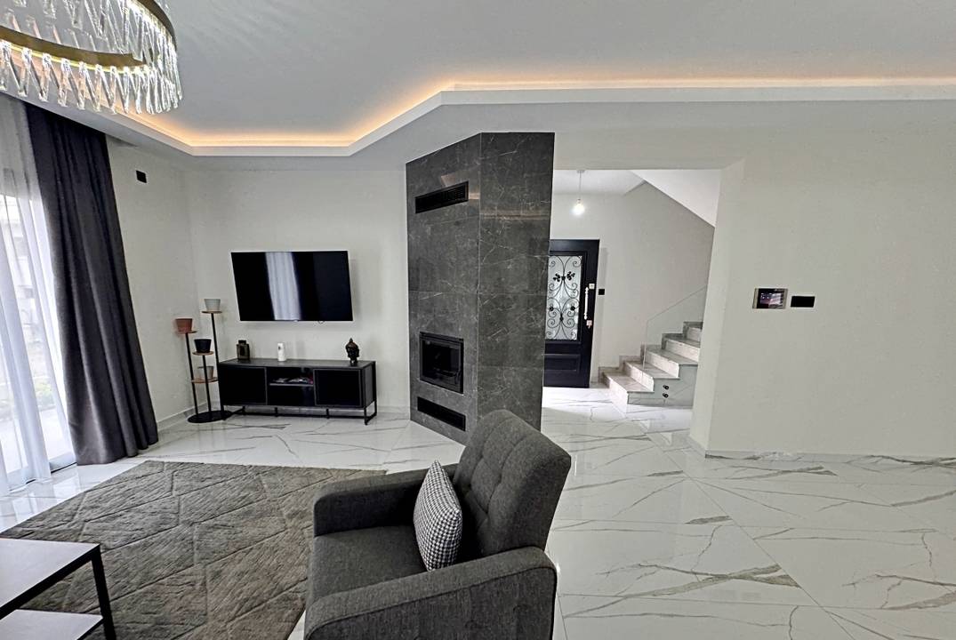 Semi-Detached 3+1 Villa in Boğaz, İskele – North Cyprus